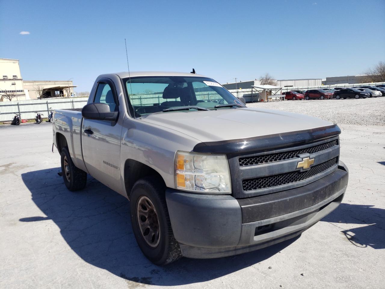 CHEVROLET SILVERADO 2008 with VIN 1GCEC14X38Z264217 - Photo from auction