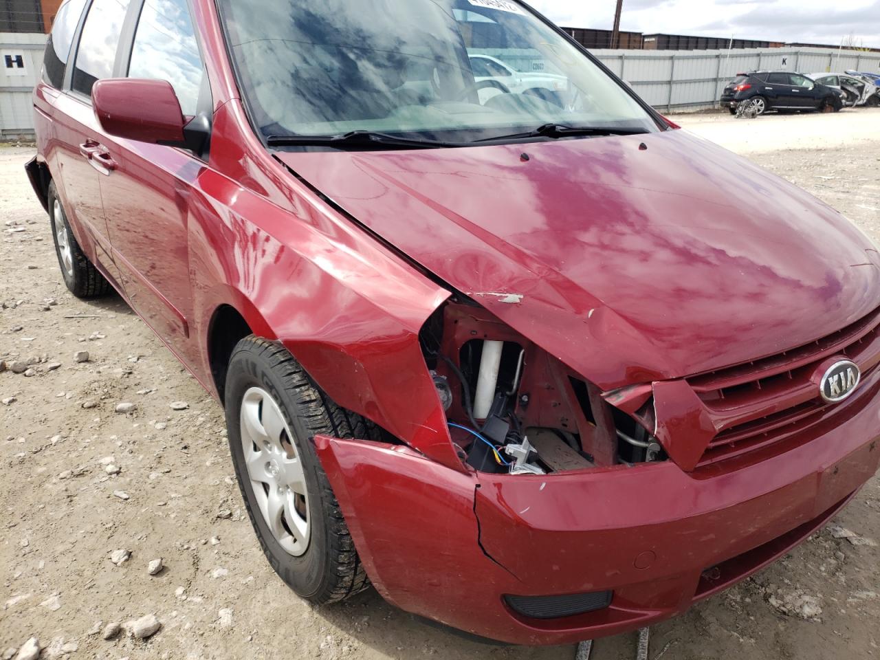 Photo 9 from auction – 2009 KIA SEDONA EX with VIN KNDMB233396297904