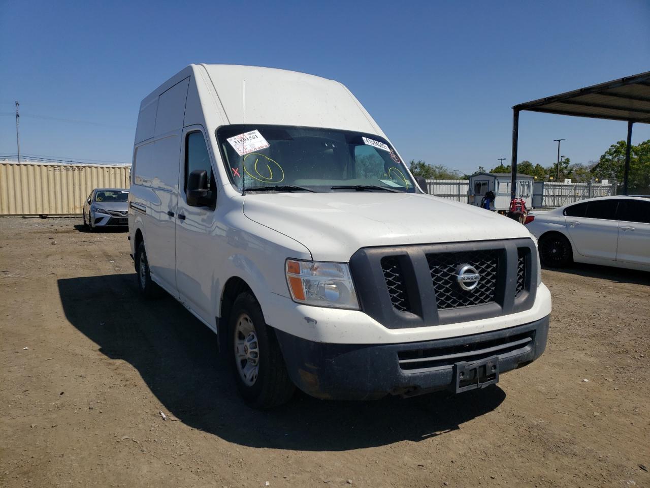 NISSAN NV 2500 2013 with VIN 1N6BF0LY2DN106982 - Photo from auction