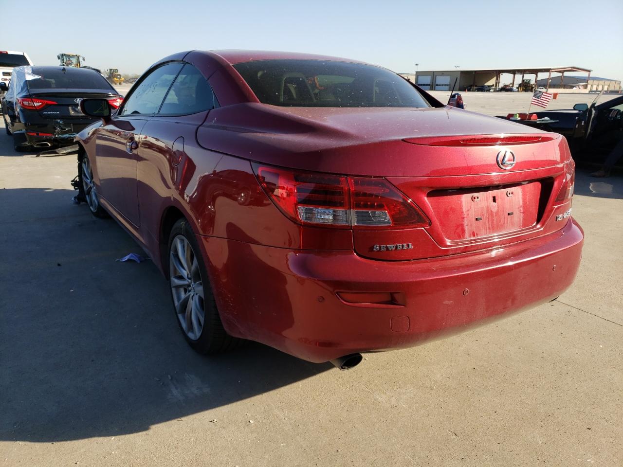 Photo 3 from auction – 2014 LEXUS IS 250 with VIN JTHFF2C23E2530121