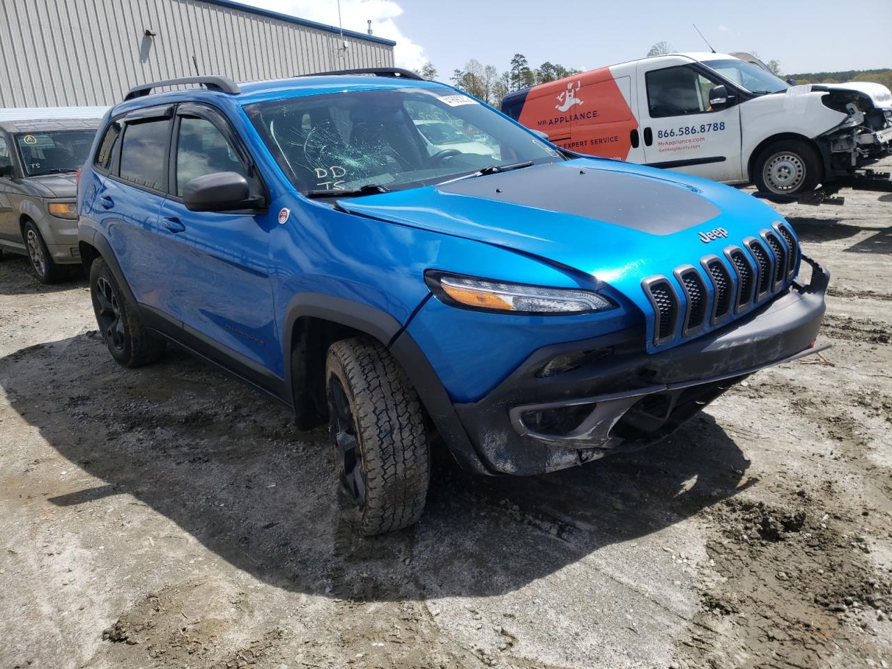 JEEP CHEROKEE T 2017 with VIN 1C4PJMBB6HW600242 - Photo from auction