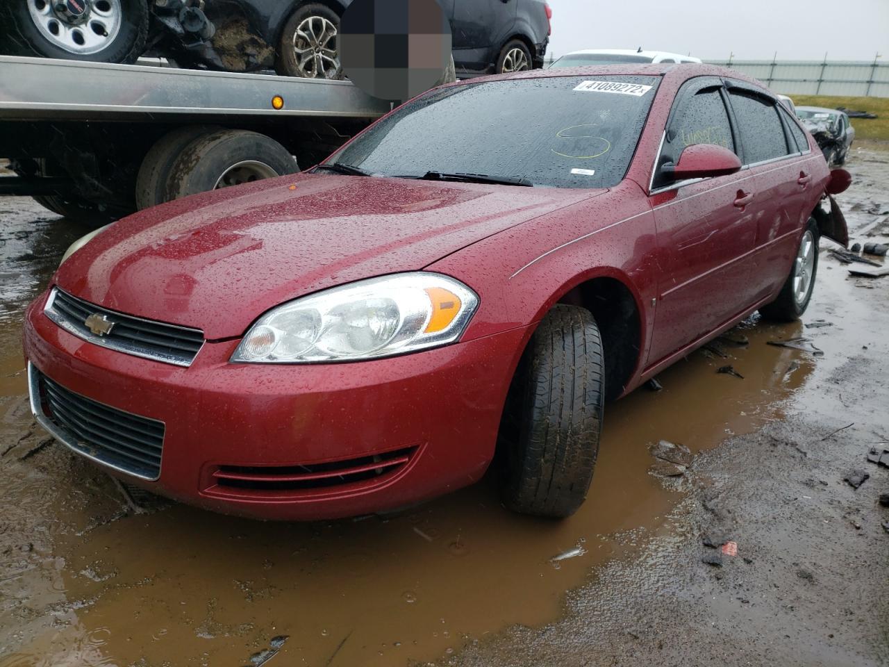 Photo 2 from auction – 2008 CHEVROLET IMPALA LT with VIN 2G1WT58K881265259