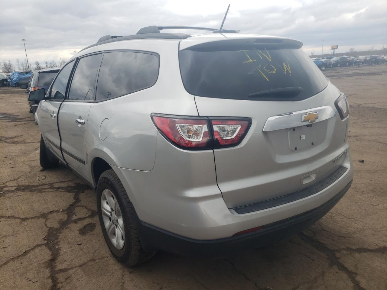 Photo 3 from auction – 2013 CHEVROLET TRAVERSE L with VIN 1GNKRFED3DJ132724
