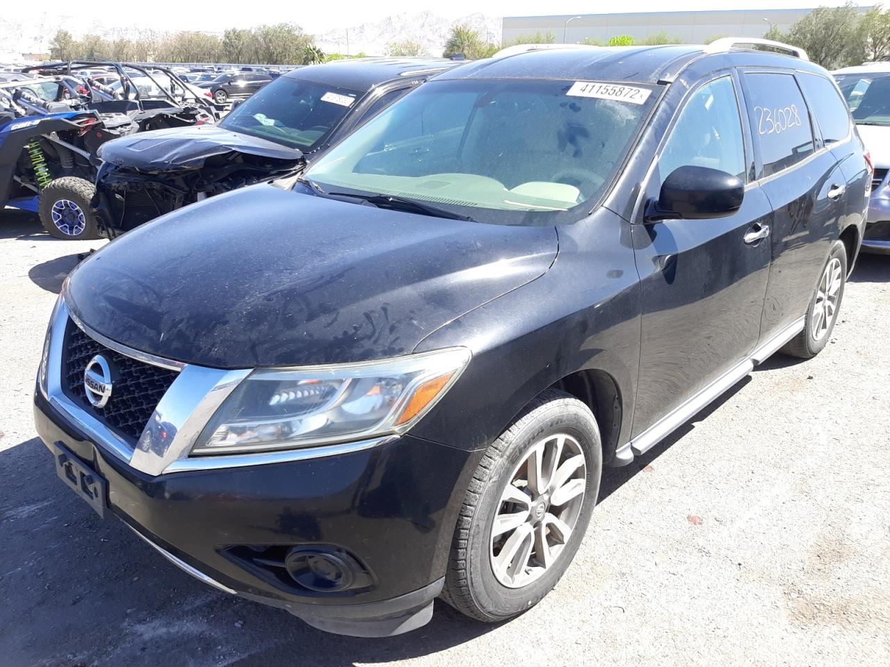Photo 2 from auction – 2014 NISSAN PATHFINDER with VIN 5N1AR2MM3EC602508
