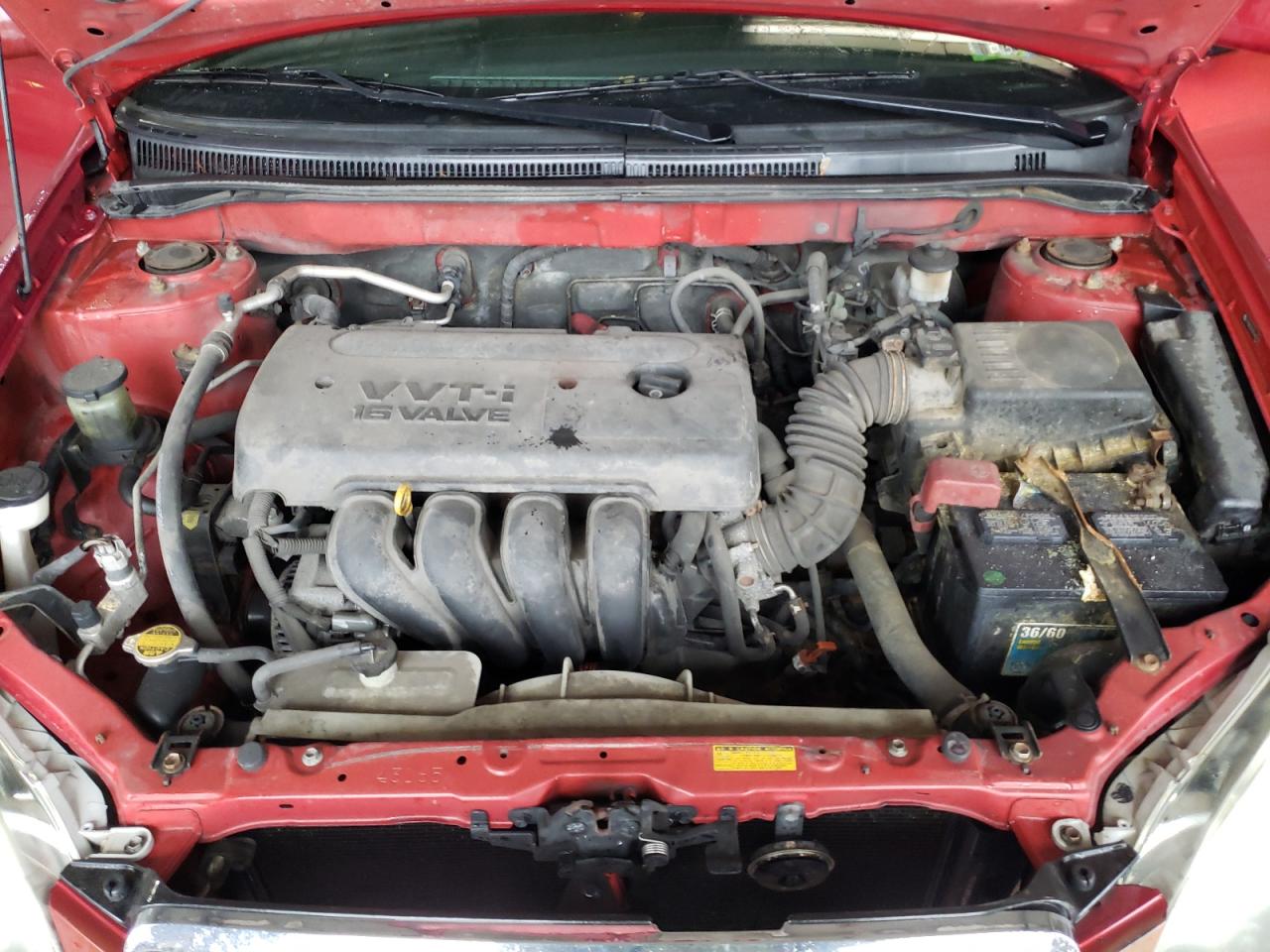 Photo 7 from auction – 2005 TOYOTA COROLLA with VIN 2T1BR32E95C449313