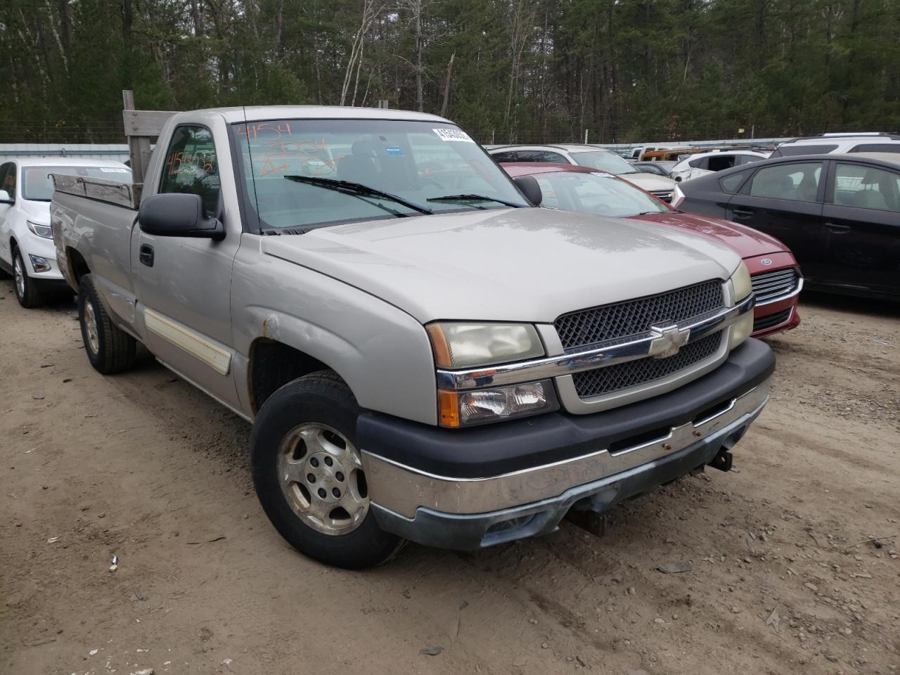CHEVROLET SILVERADO 2004 with VIN 1GCEK14T54E186167 - Photo from auction