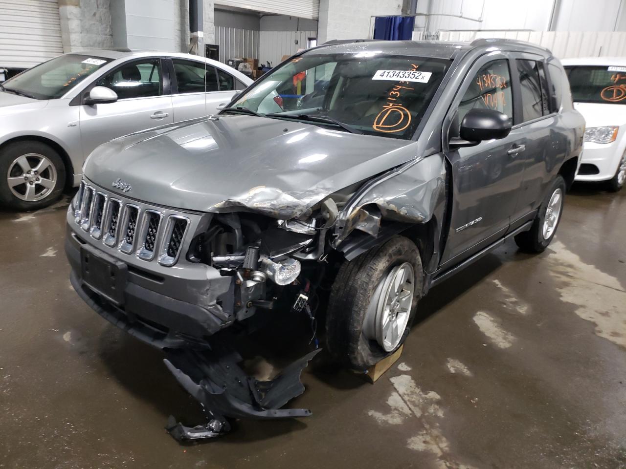 Photo 2 from auction – 2014 JEEP COMPASS SP with VIN 1C4NJCBA6ED573463