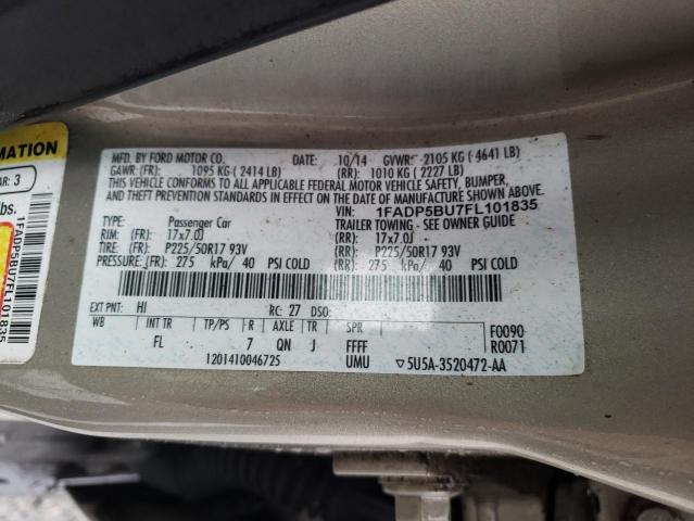 Photo 10 from auction – 2015 FORD C-MAX SEL with VIN 1FADP5BU7FL101835