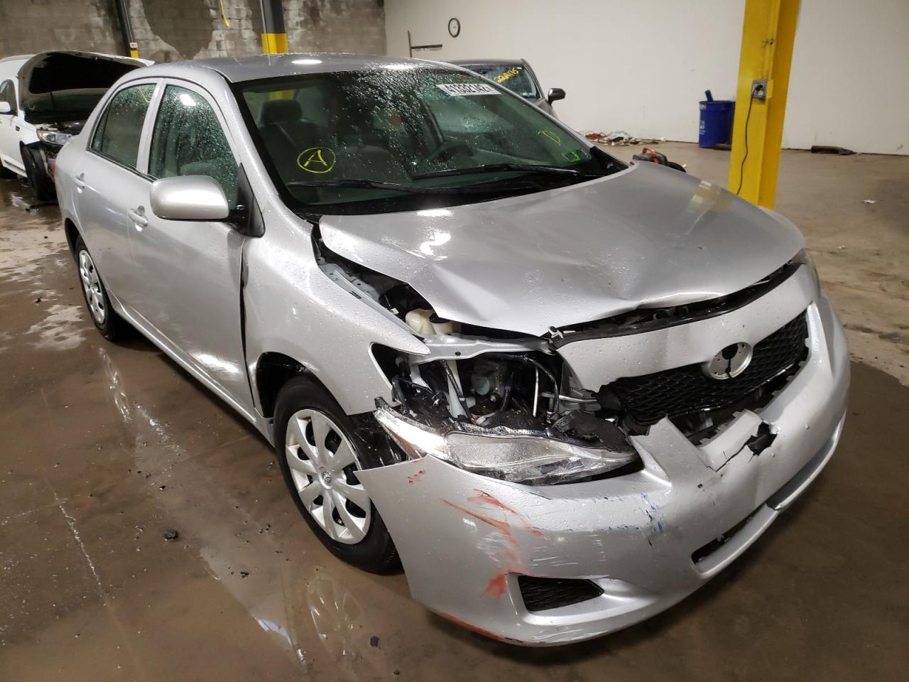 TOYOTA COROLLA BA 2010 with VIN 2T1BU4EE2AC283128 - Photo from auction