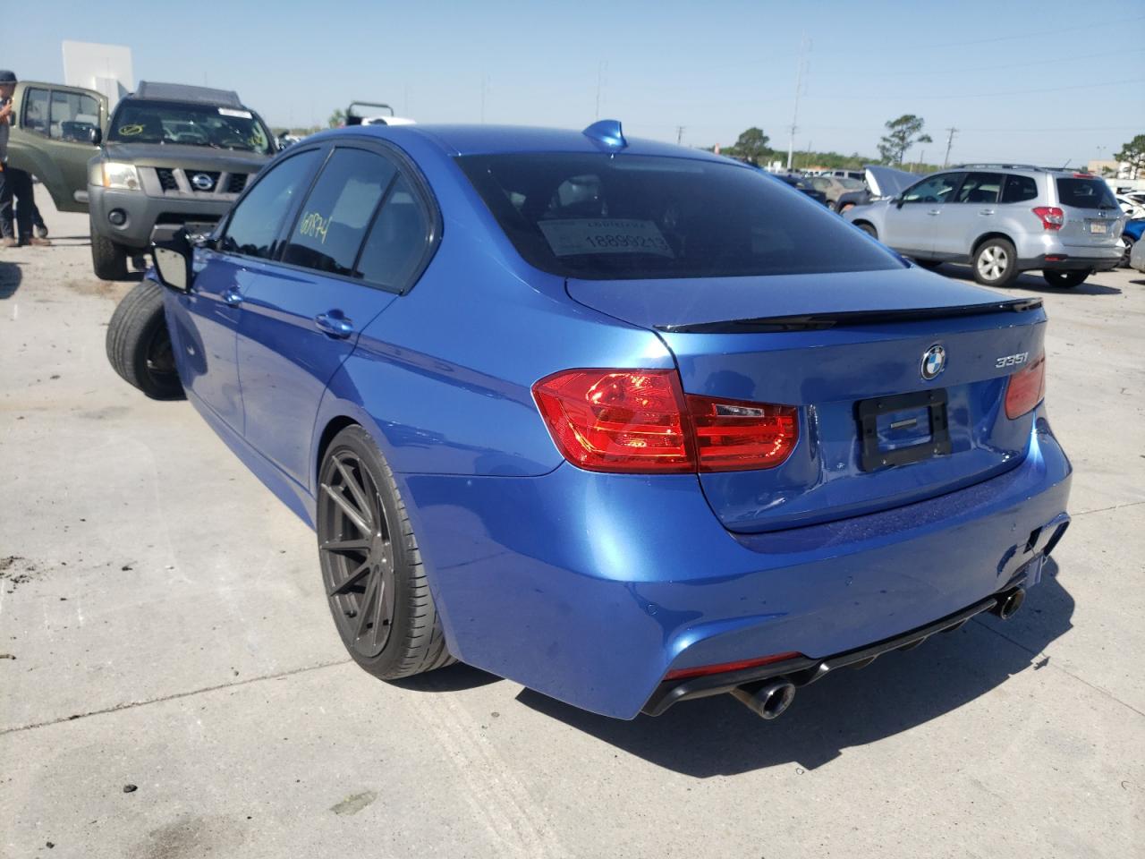 Photo 3 from auction – 2014 BMW 335 I with VIN WBA3A9G53ENS65244