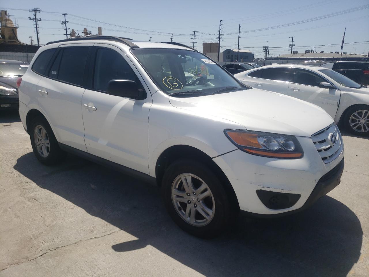 HYUNDAI SANTA FE G 2010 with VIN 5NMSGDAB1AH405099 - Photo from auction
