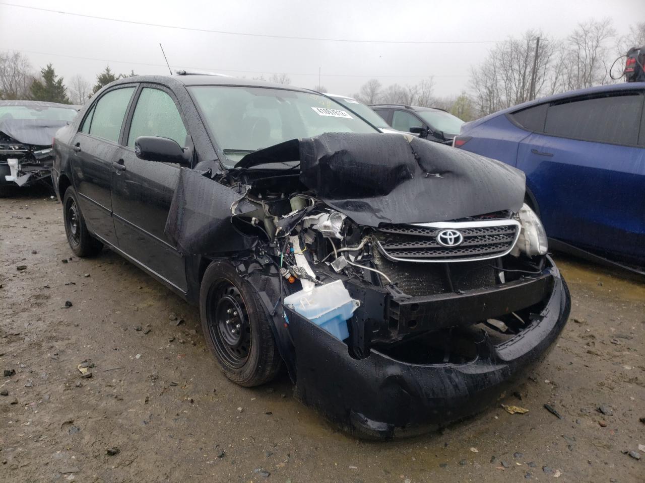 TOYOTA COROLLA CE 2008 with VIN 2T1BR32E38C929352 - Photo from auction