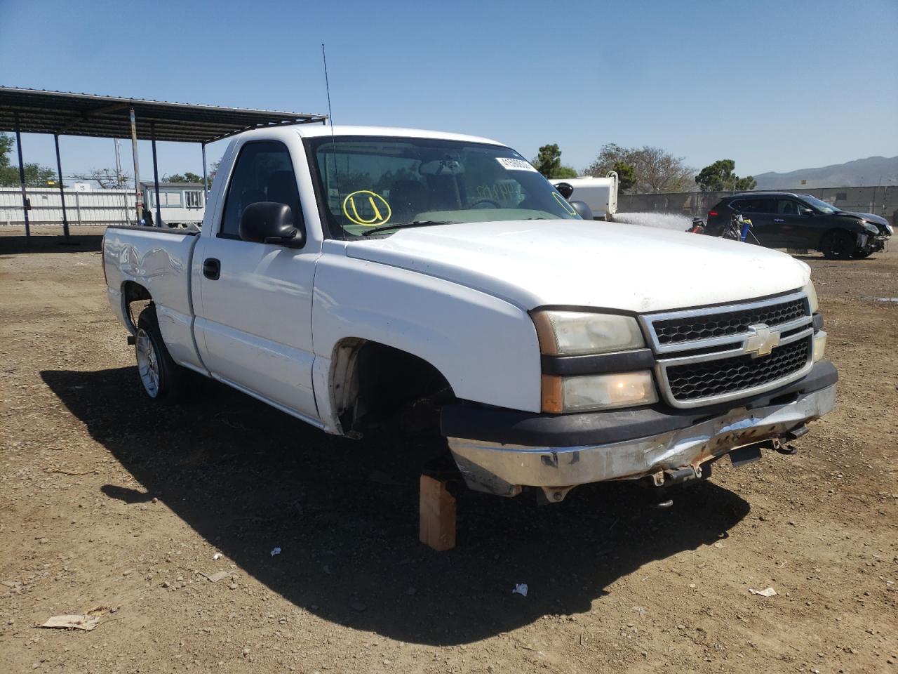 CHEVROLET SILVERADO 2007 with VIN 1GCEC14X67Z162912 - Photo from auction