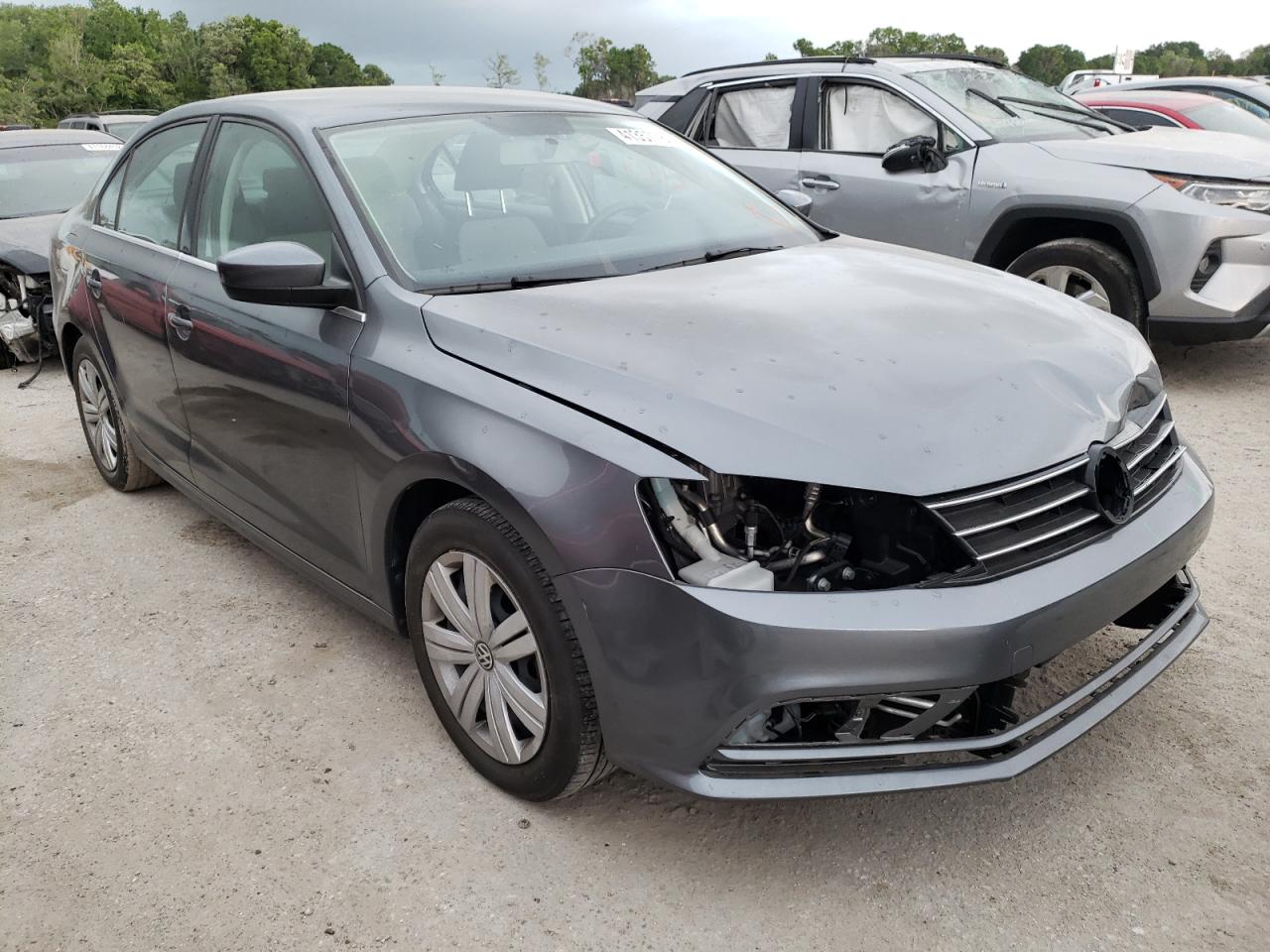VOLKSWAGEN JETTA S 2017 with VIN 3VW2B7AJ6HM361497 - Photo from auction
