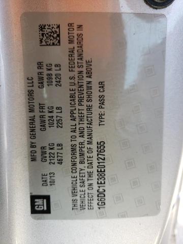Photo 10 from auction – 2014 CADILLAC CTS PERFOR with VIN 1G6DC1E38E0127655