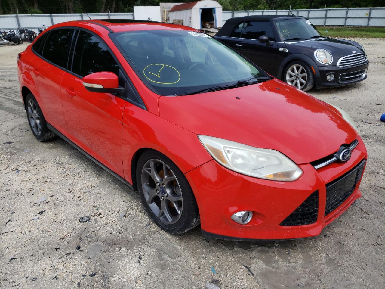 FORD FOCUS SE 2013 с VIN 1FADP3F28DL285399 - Фото с аукциона