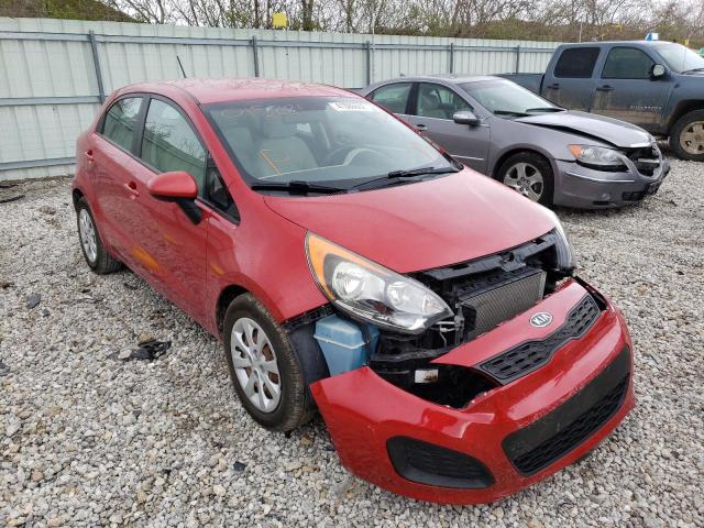 KIA RIO LX 2012 with VIN KNADM5A39C6015221 - Photo from auction