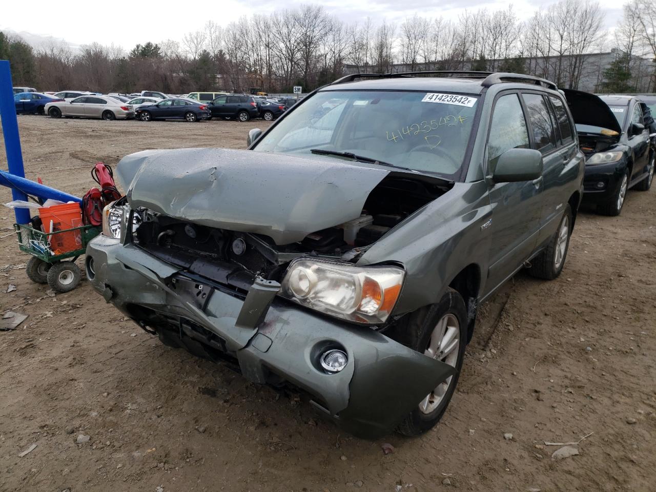 Photo 2 from auction – 2007 TOYOTA HIGHLANDER with VIN JTEEW21A670047174