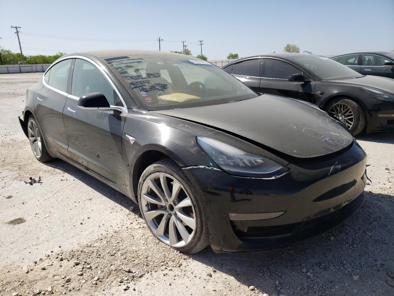TESLA MODEL 3 2018 with VIN 5YJ3E1EA7JF060334 - Photo from auction