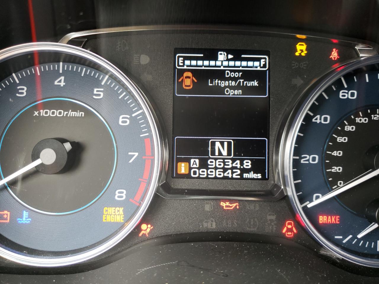 Photo 8 from auction – 2017 SUBARU CROSSTREK with VIN JF2GPABC7H8203652