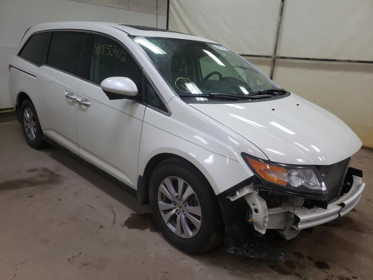 HONDA ODYSSEY EX 2016 with VIN 5FNRL5H61GB065472 - Photo from auction