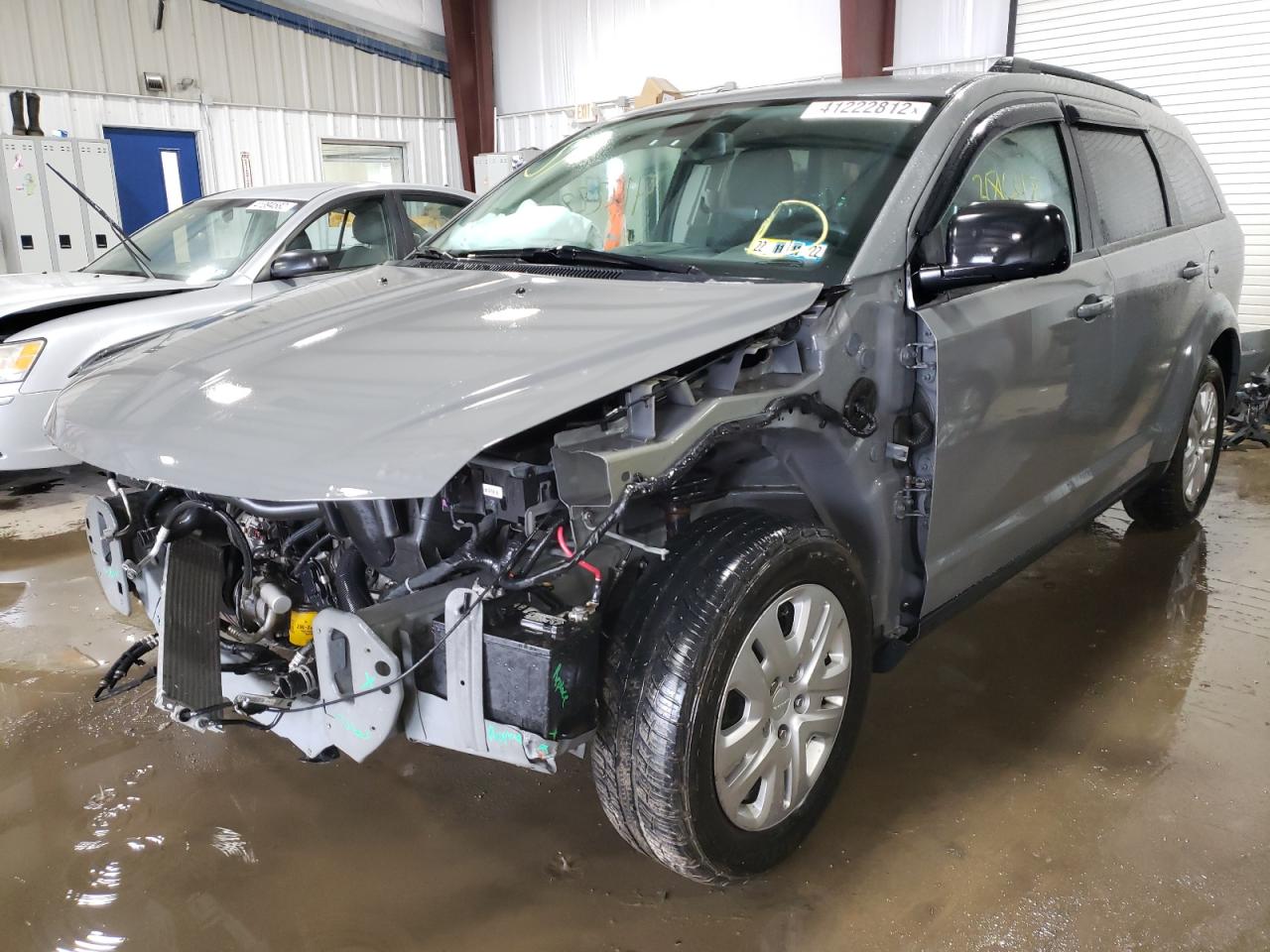 Photo 2 from auction – 2019 DODGE JOURNEY SE with VIN 3C4PDCAB7KT865414
