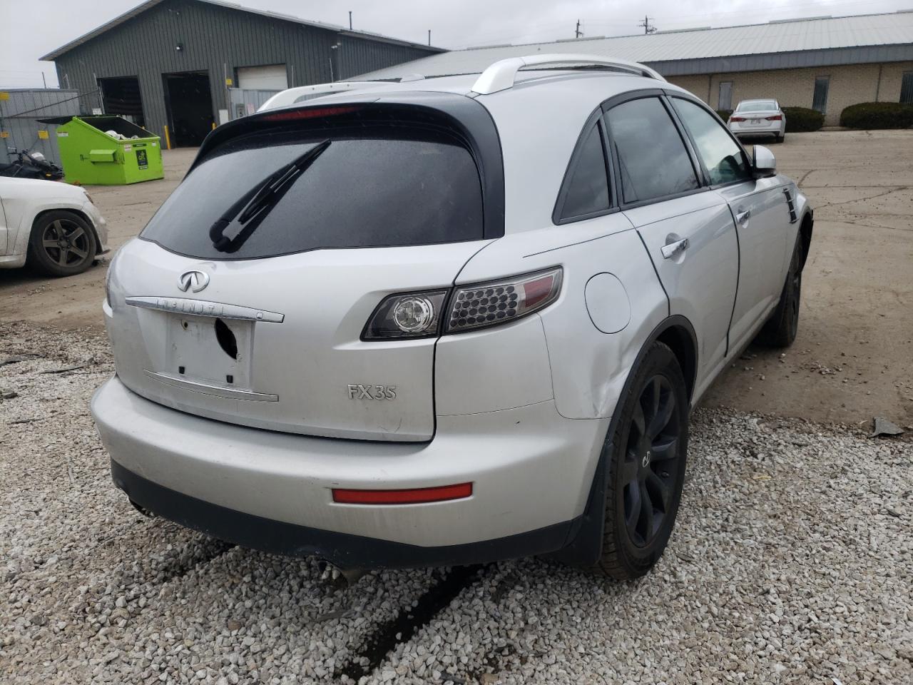 Photo 4 from auction – 2007 INFINITI FX35 with VIN JNRAS08W37X206079