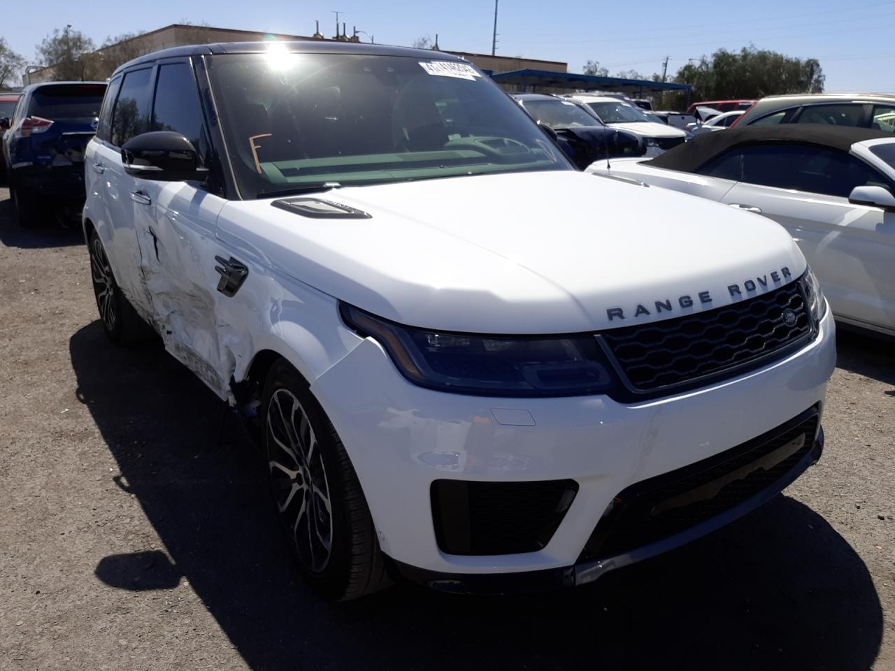 Photo 1 from auction – 2022 LAND ROVER RANGE ROVE with VIN SALWR2SUXNA202236