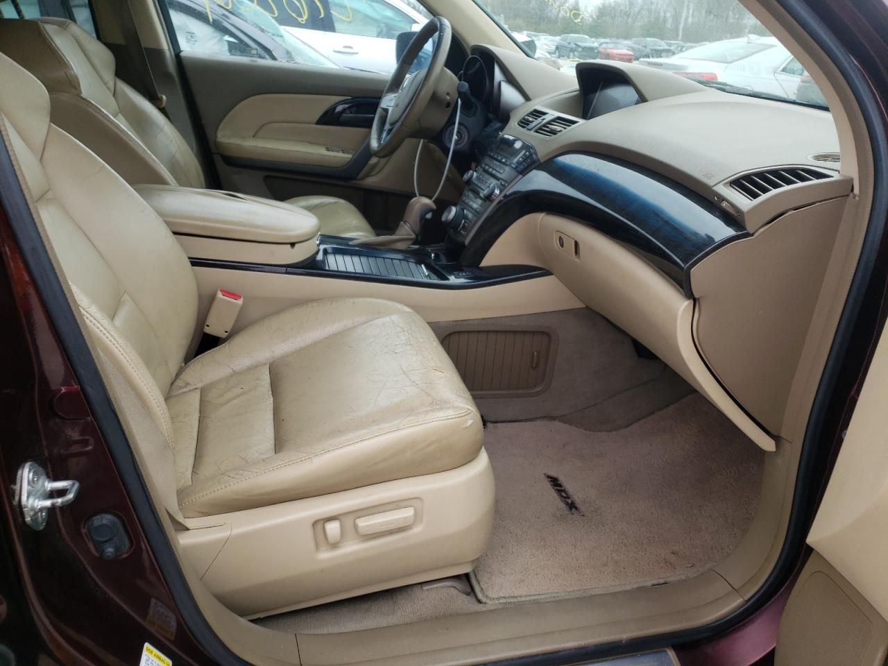 Photo 5 from auction – 2008 ACURA MDX TECHNO with VIN 2HNYD28498H523285