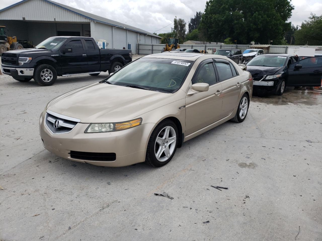 Photo 2 from auction – 2004 ACURA TL with VIN 19UUA66264A049344