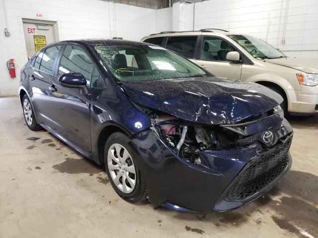 TOYOTA COROLLA LE 2020 with VIN 5YFEPRAE4LP087640 - Photo from auction