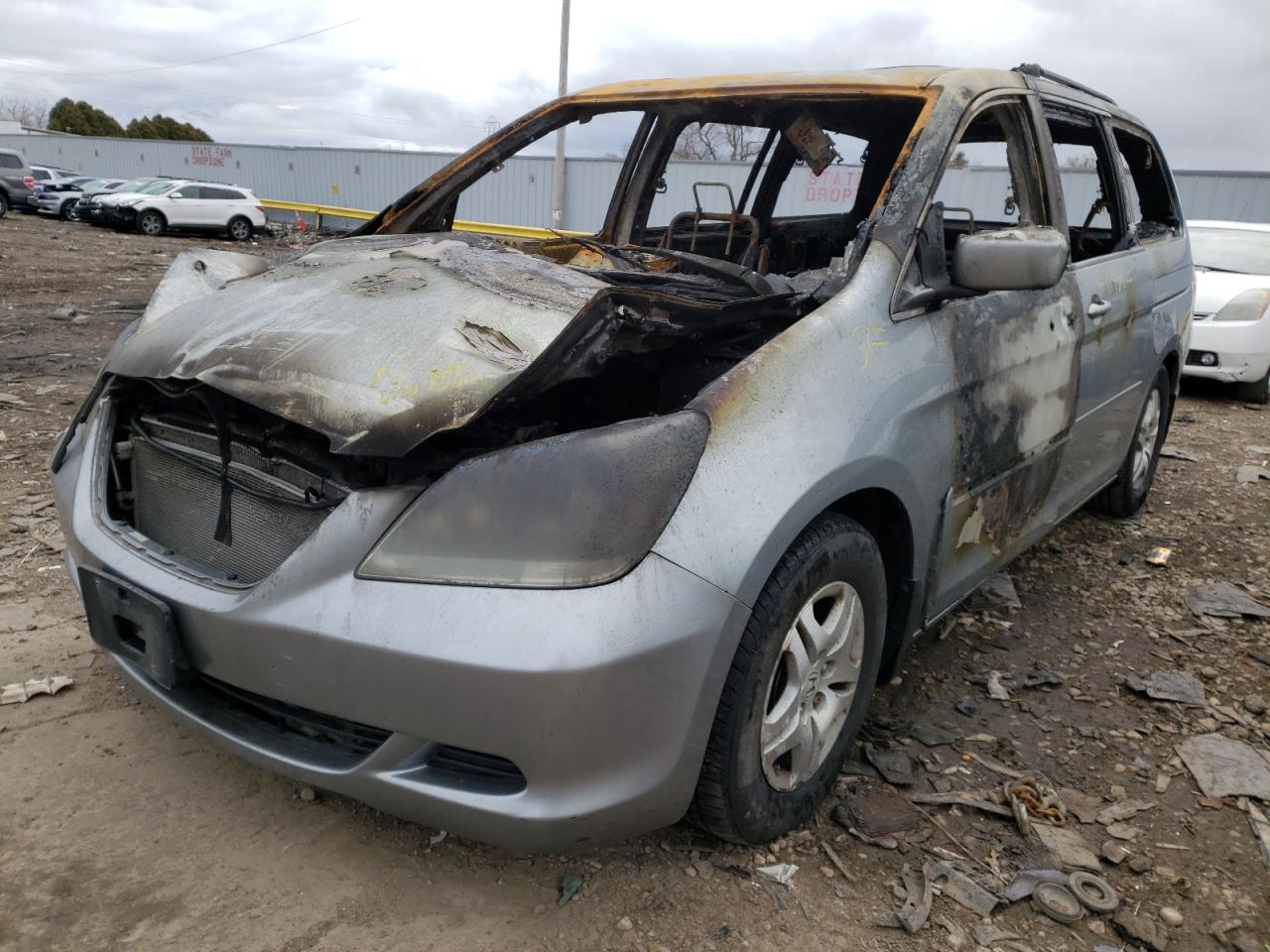 Photo 2 from auction – 2007 HONDA ODYSSEY EX with VIN 5FNRL38767B060331