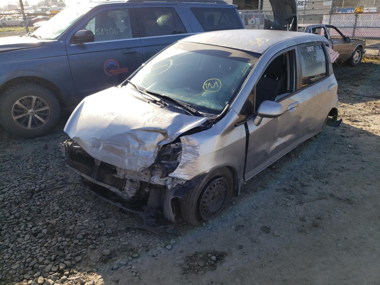 Photo 9 from auction – 2007 HONDA FIT with VIN JHMGD38457S043659