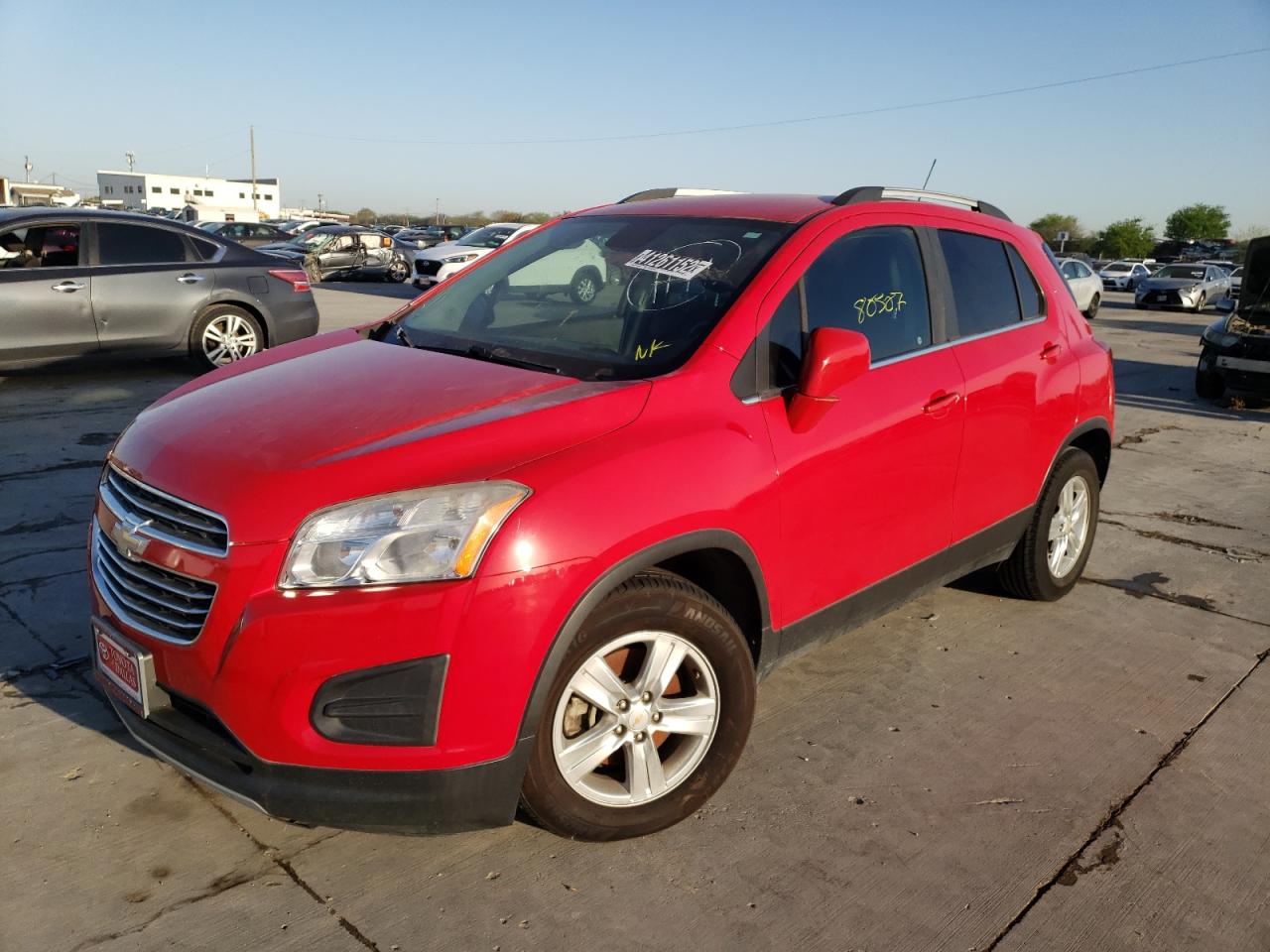 Photo 2 from auction – 2015 CHEVROLET TRAX 1LT with VIN KL7CJLSB3FB224402