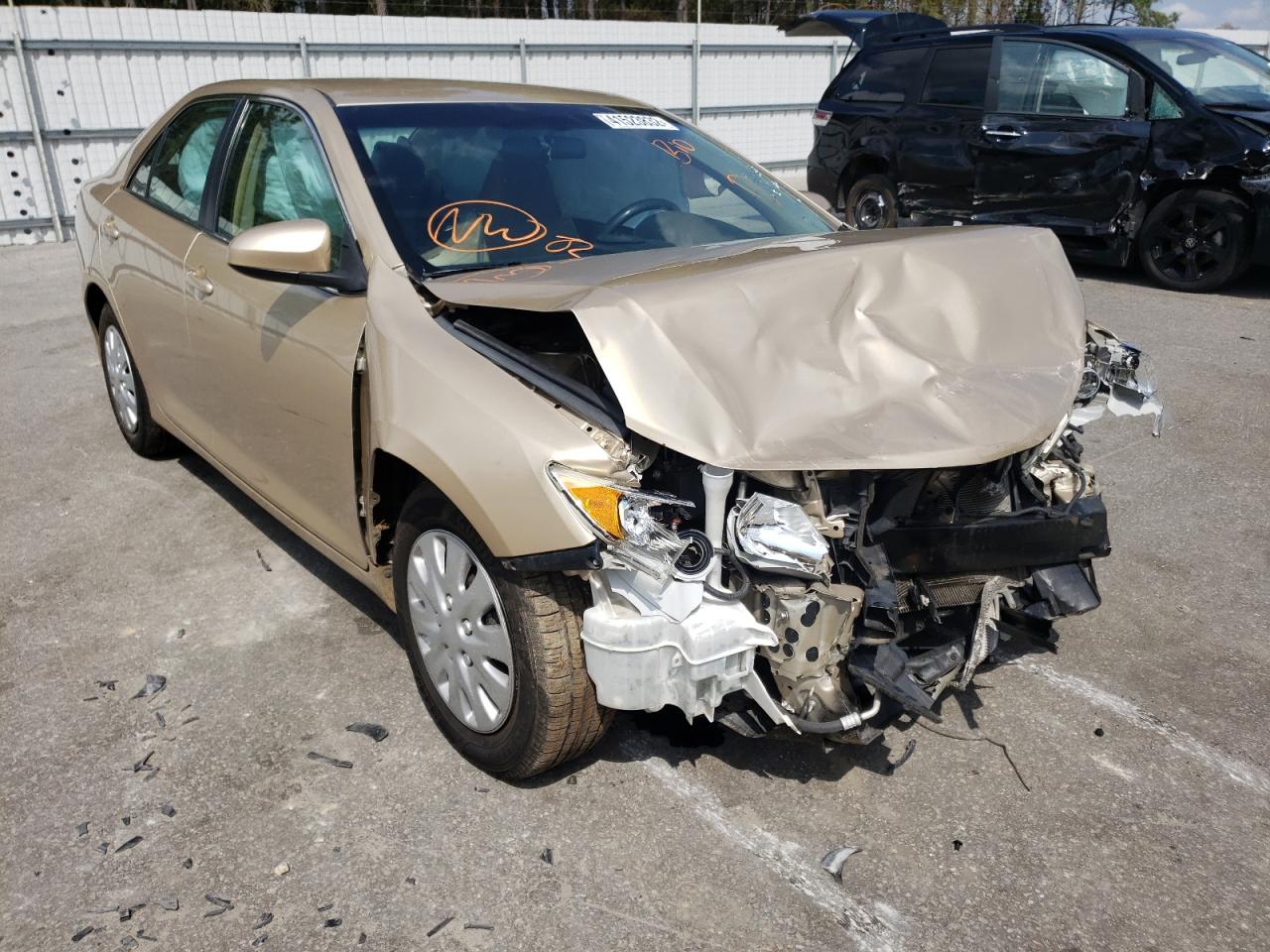 TOYOTA CAMRY BASE 2012 with VIN 4T1BF1FK5CU505143 - Photo from auction