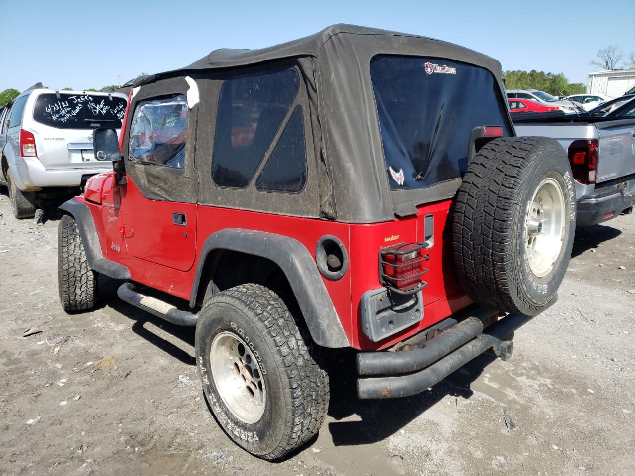 Photo 3 from auction – 1999 JEEP WRANGLER / with VIN 1J4FY19S6XP471482