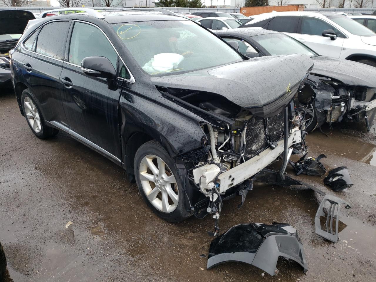 LEXUS RX 350 2010 with VIN 2T2BK1BA7AC061203 - Photo from auction