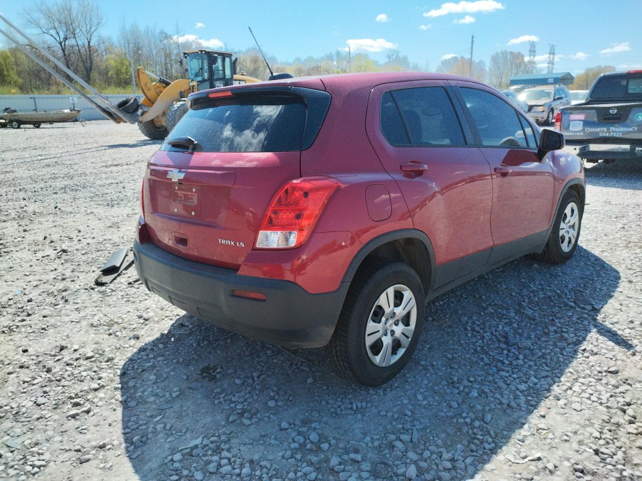 Photo 4 from auction – 2015 CHEVROLET TRAX LS with VIN KL7CJKSB6FB168837