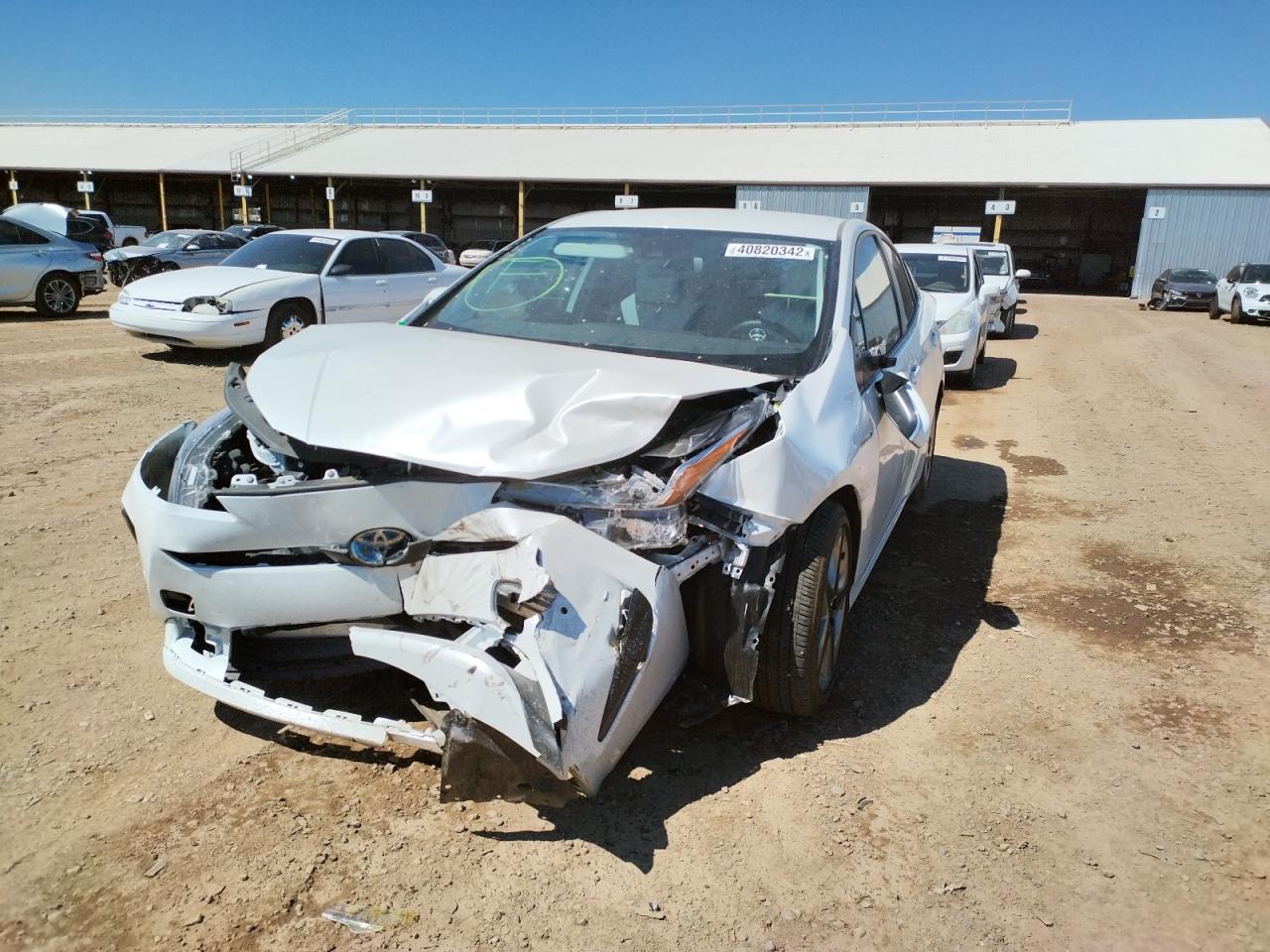 Photo 9 from auction – 2021 TOYOTA PRIUS SPEC with VIN JTDKAMFU7M3133754