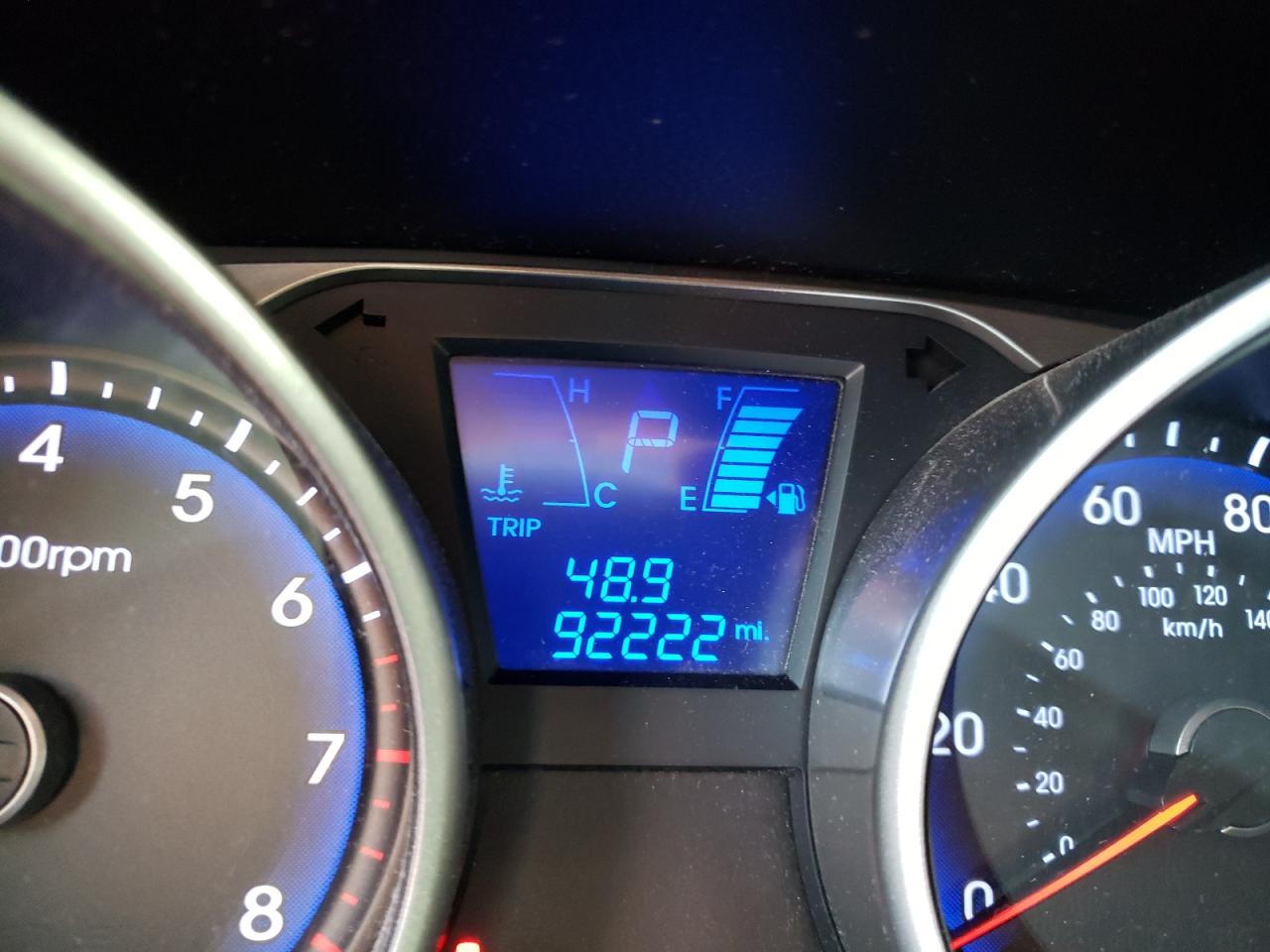 Photo 8 from auction – 2012 HYUNDAI TUCSON GLS with VIN KM8JU3AC0CU360719