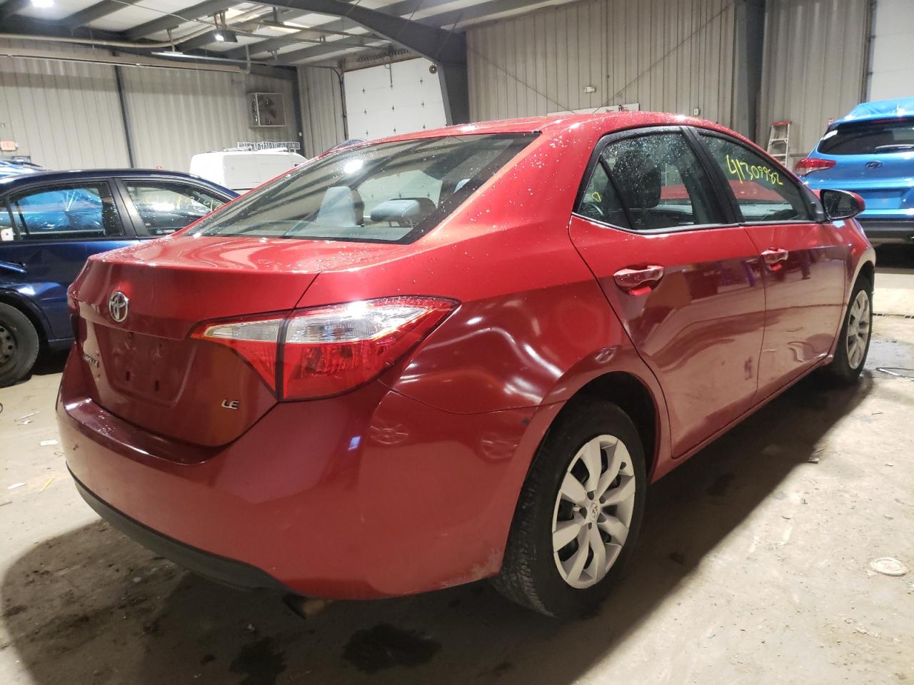 Photo 4 from auction – 2014 TOYOTA COROLLA L with VIN 2T1BURHE2EC169774
