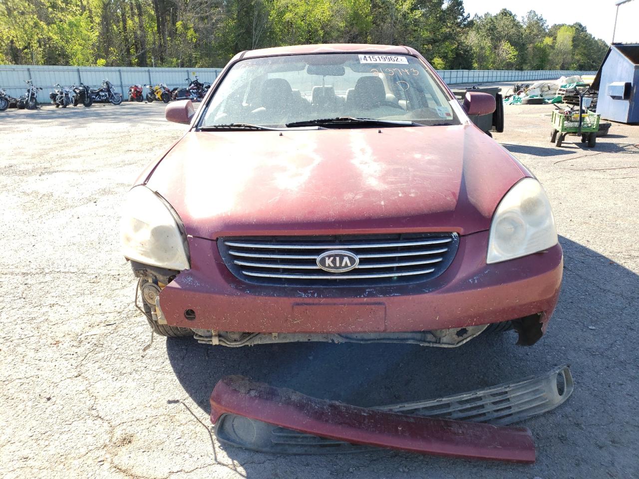 Photo 9 from auction – 2008 KIA OPTIMA LX with VIN KNAGE123185213743