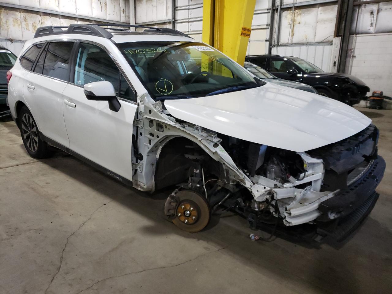 SUBARU OUTBACK 2. 2017 with VIN 4S4BSANC8H3424060 - Photo from auction