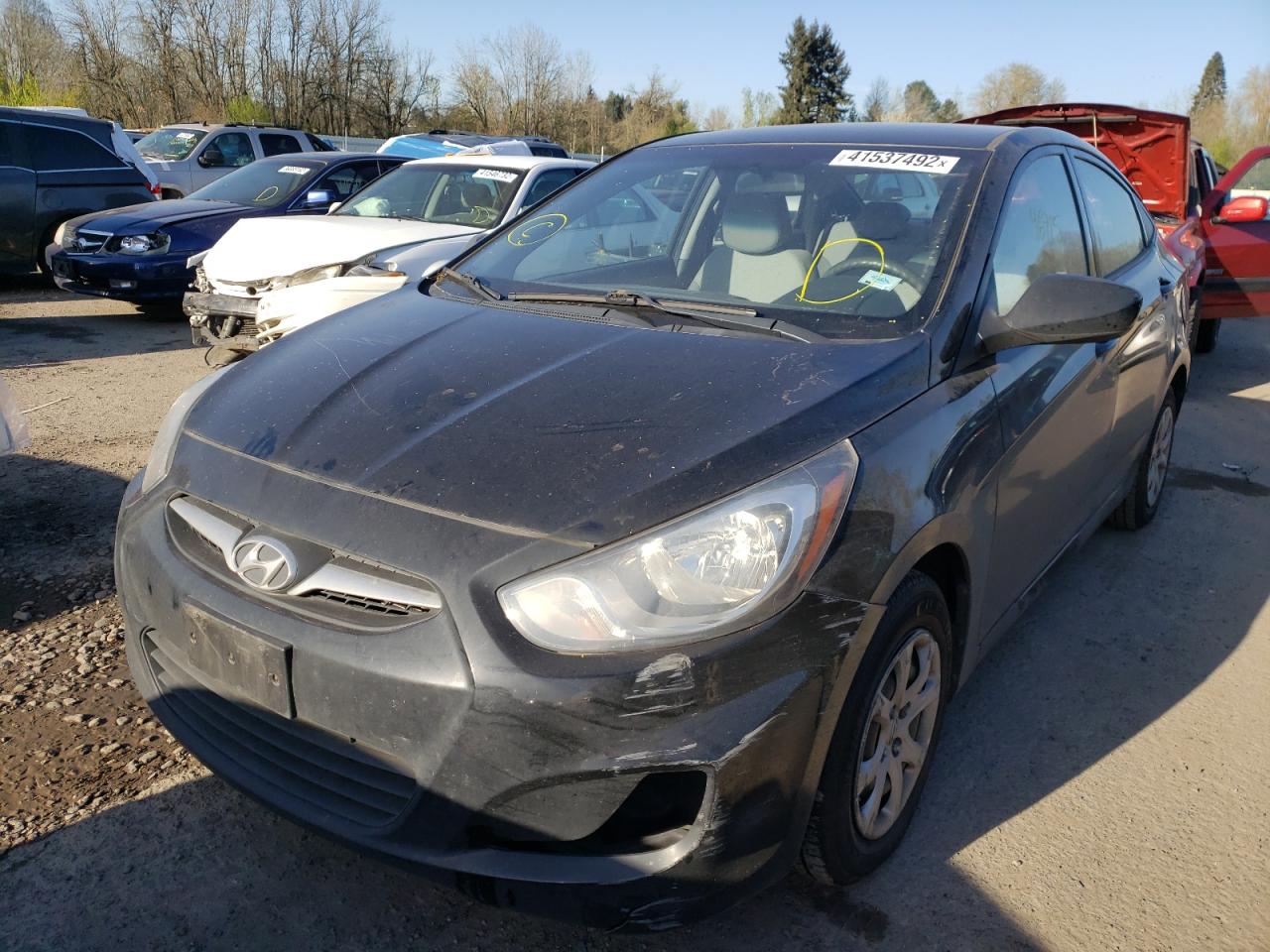 Photo 2 from auction – 2012 HYUNDAI ACCENT GLS with VIN KMHCT4AEXCU141544