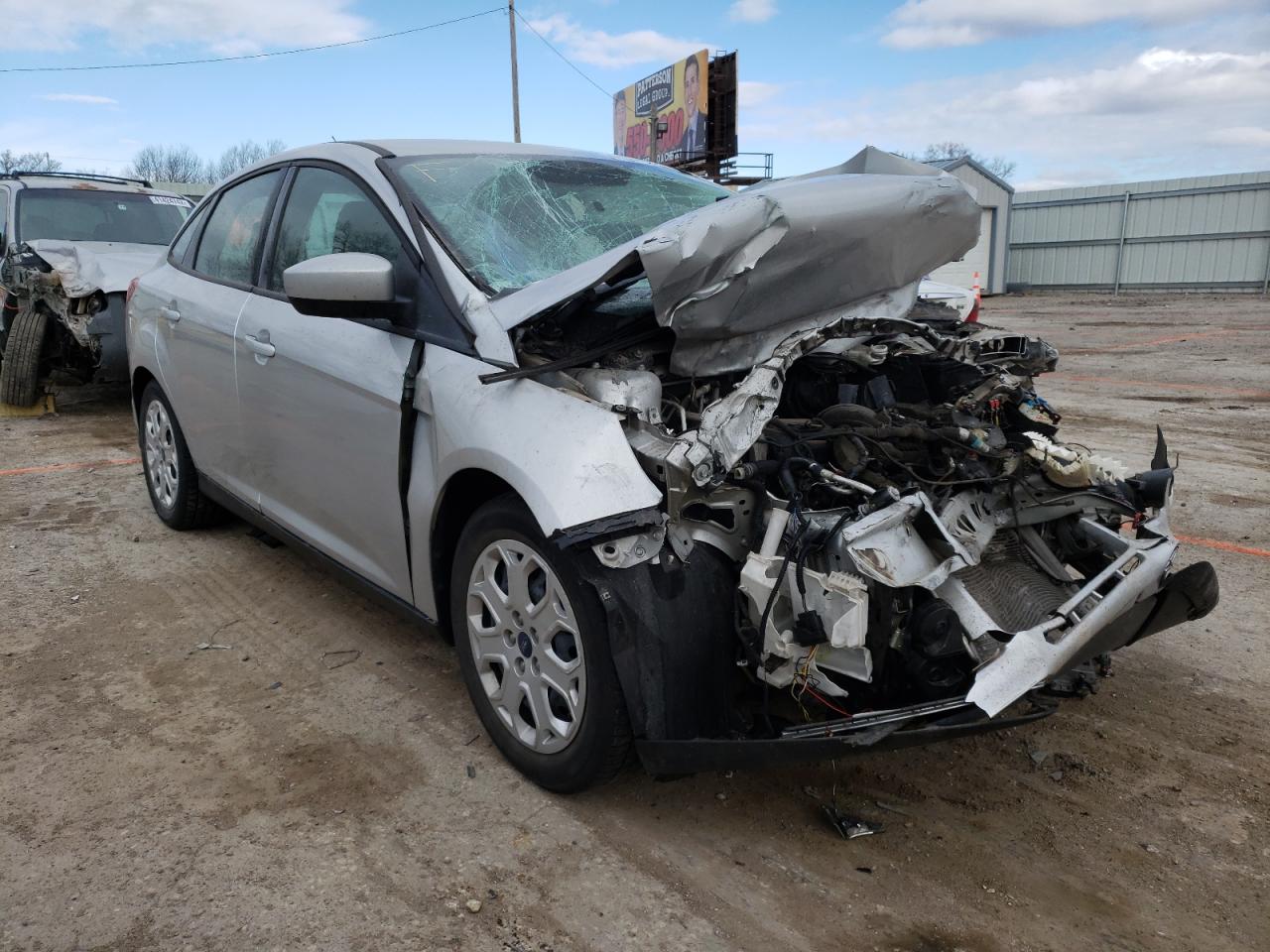FORD FOCUS SE 2012 with VIN 1FAHP3F25CL456870 - Photo from auction