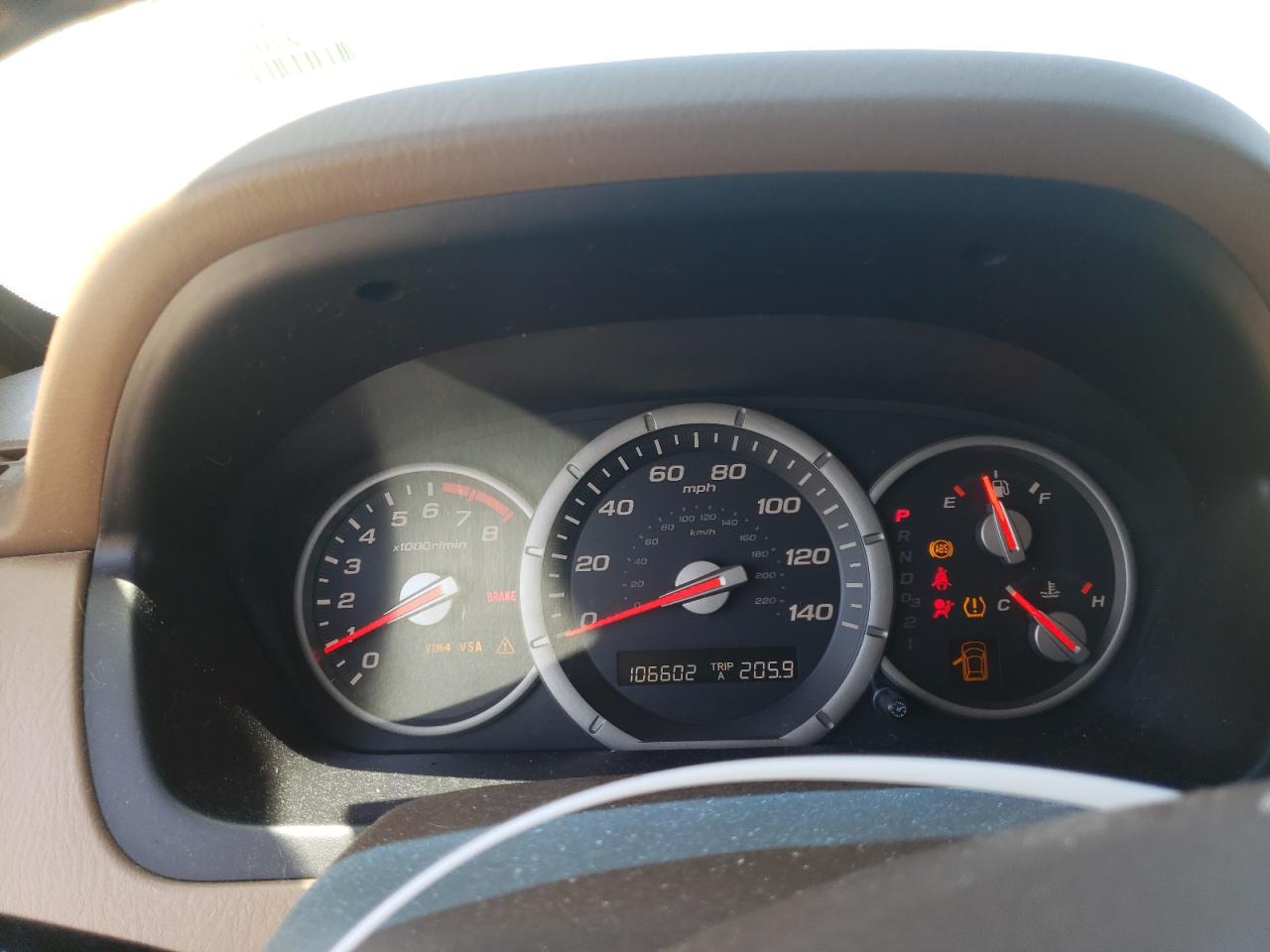 Photo 8 from auction – 2007 HONDA PILOT EXL with VIN 5FNYF18597B029807