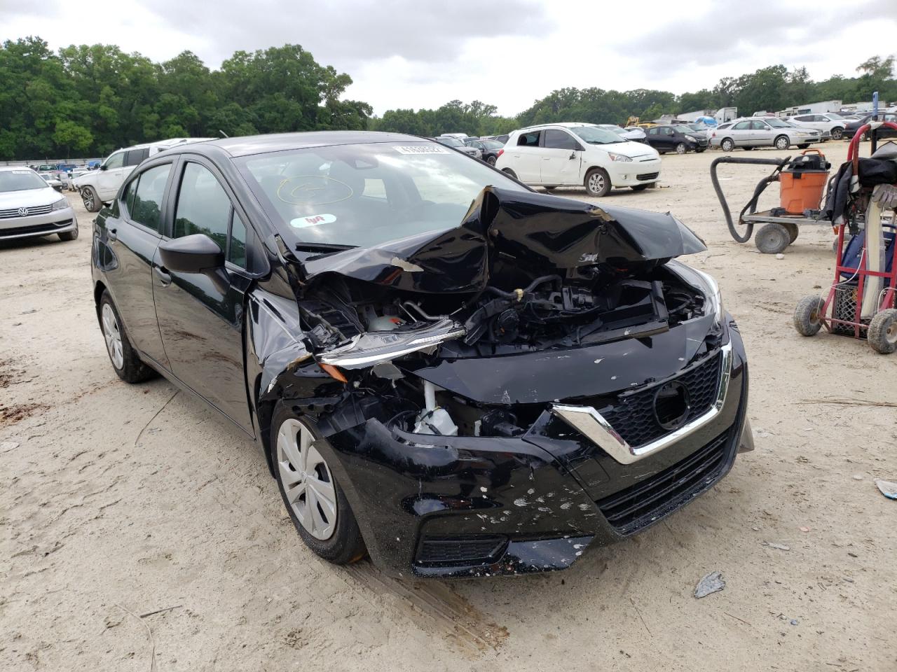 NISSAN VERSA S 2020 with VIN 3N1CN8DVXLL802312 - Photo from auction