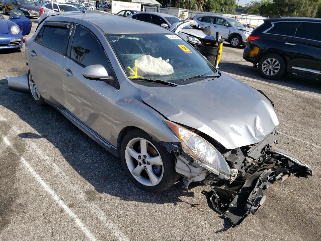 MAZDA 3 S 2010 with VIN JM1BL1H69A1293083 - Photo from auction