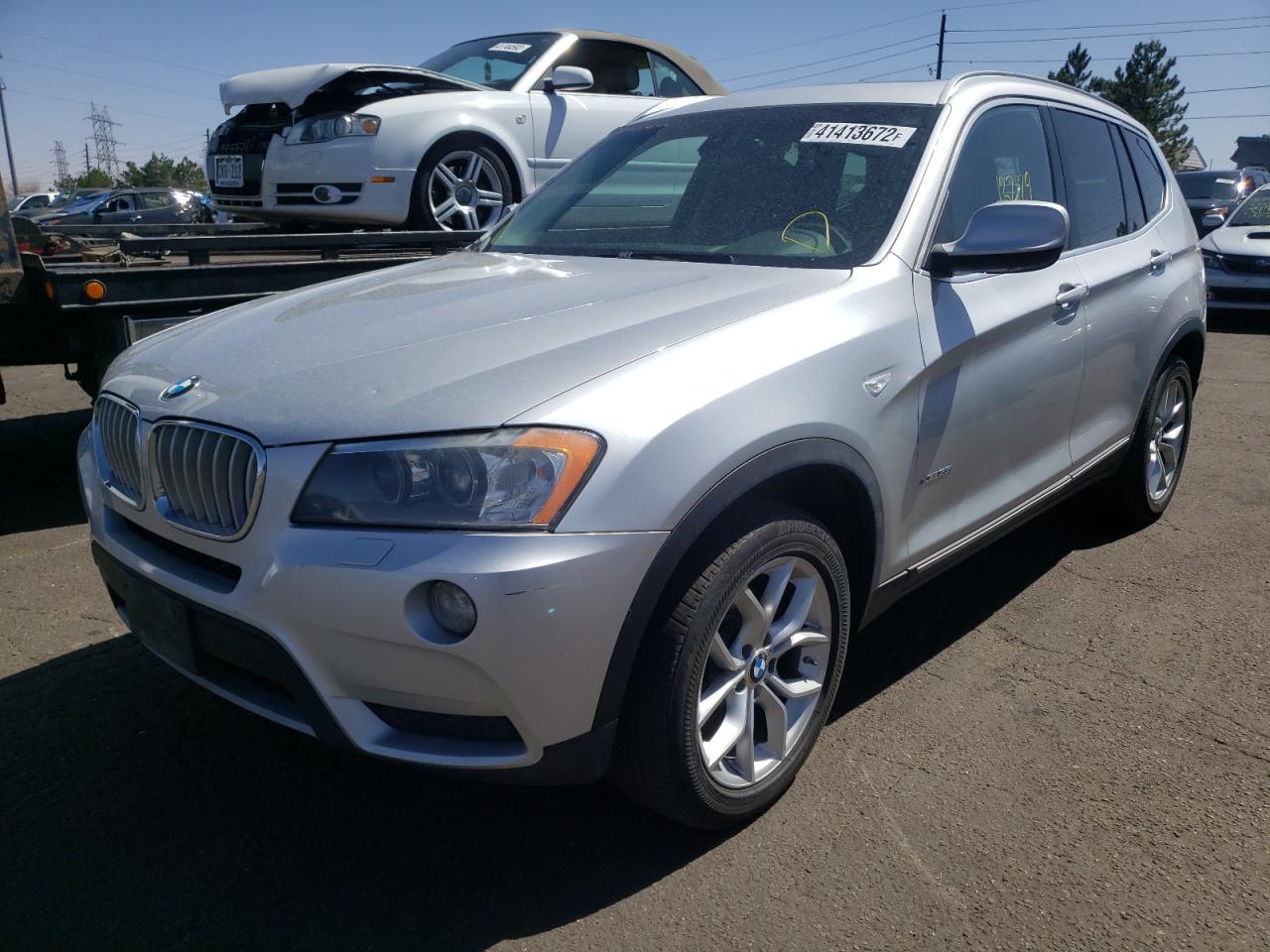 Photo 2 from auction – 2011 BMW X3 XDRIVE3 with VIN 5UXWX7C57BL730588