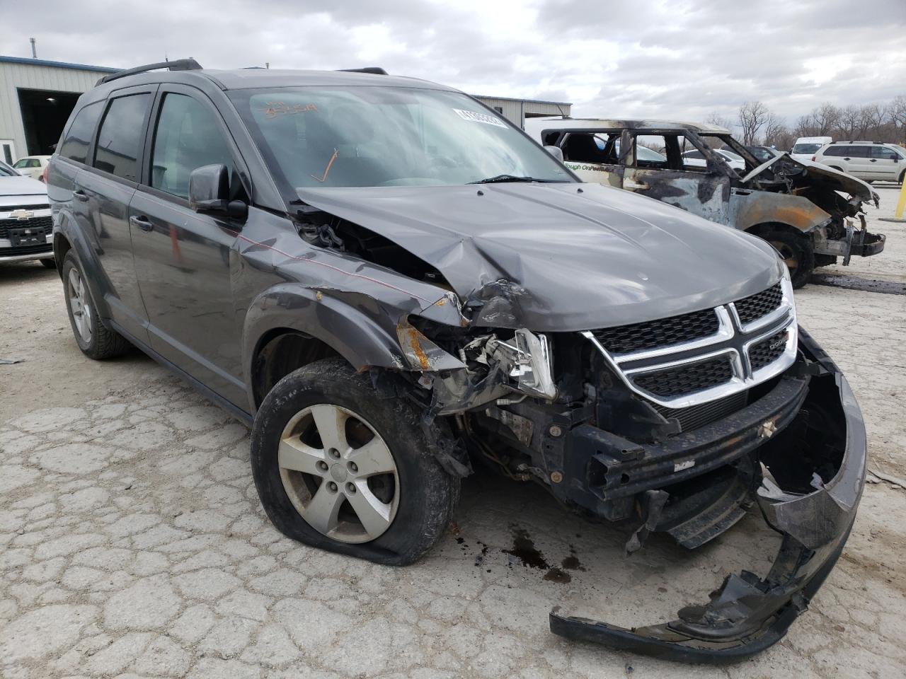 DODGE JOURNEY SX 2012 with VIN 3C4PDCBG9CT353519 - Photo from auction